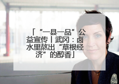 “一县一品”公益宣传丨武冈：卤水里熬出“草根经济”的醇香