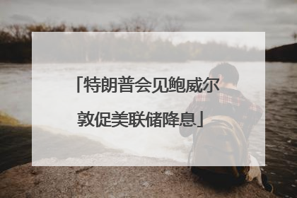 特朗普会见鲍威尔 敦促美联储降息
