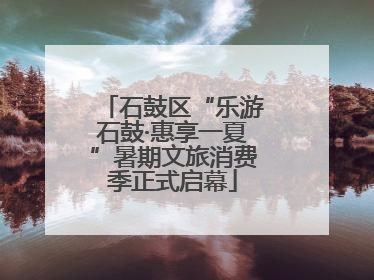 石鼓区“乐游石鼓·惠享一夏”暑期文旅消费季正式启幕