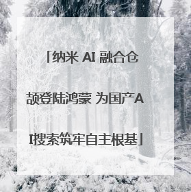 纳米 AI 融合仓颉登陆鸿蒙 为国产AI搜索筑牢自主根基