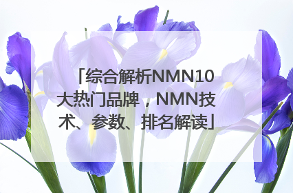 综合解析NMN10大热门品牌，NMN技术、参数、排名解读