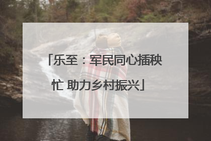 乐至：军民同心插秧忙 助力乡村振兴