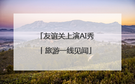 友谊关上演AI秀丨旅游一线见闻