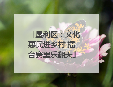 垦利区：文化惠民进乡村 擂台赛里乐翻天