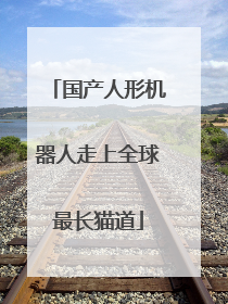 国产人形机器人走上全球最长猫道
