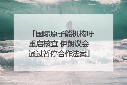 国际原子能机构吁重启核查 伊朗议会通过暂停合作法案