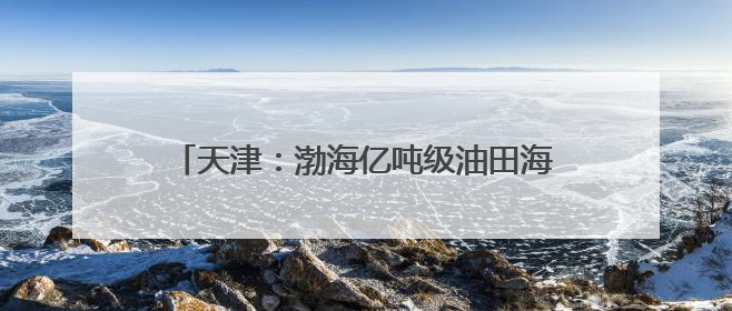 天津：渤海亿吨级油田海上平台陆地建造工作收官