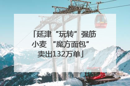 延津“玩转”强筋小麦 “魔方面包”卖出132万单