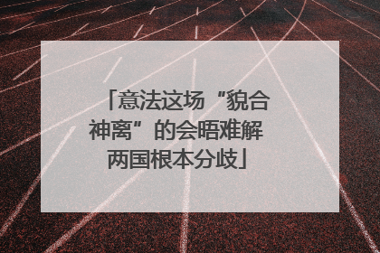 意法这场“貌合神离”的会晤难解两国根本分歧
