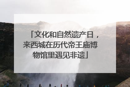 文化和自然遗产日，来西城在历代帝王庙博物馆里遇见非遗