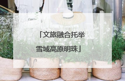 文旅融合托举雪域高原明珠