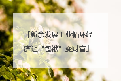 新余发展工业循环经济让“包袱”变财富