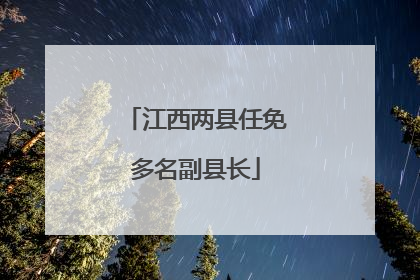 江西两县任免多名副县长