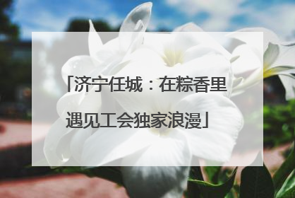 济宁任城：在粽香里遇见工会独家浪漫