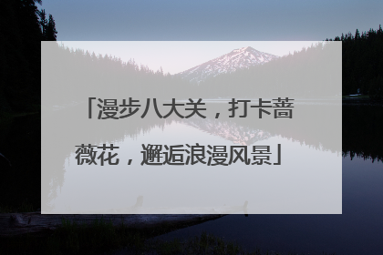 漫步八大关，打卡蔷薇花，邂逅浪漫风景