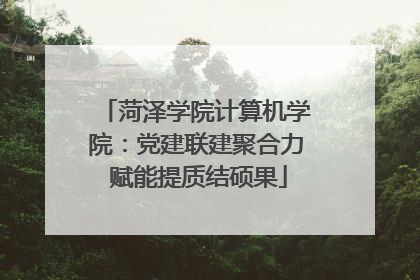 菏泽学院计算机学院：党建联建聚合力 赋能提质结硕果