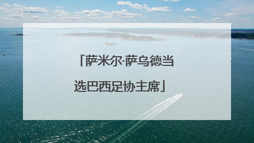 萨米尔·萨乌德当选巴西足协主席