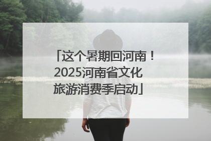 这个暑期回河南！2025河南省文化旅游消费季启动