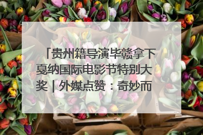 贵州籍导演毕赣拿下戛纳国际电影节特别大奖｜外媒点赞：奇妙而广阔的纯粹电影梦