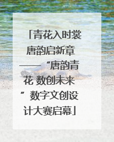 青花入时裳 唐韵启新章——“唐韵青花 数创未来”数字文创设计大赛启幕