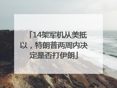 14架军机从美抵以，特朗普两周内决定是否打伊朗