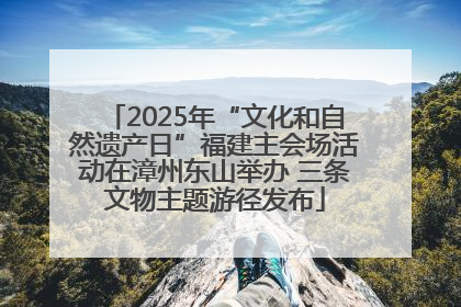 2025年“文化和自然遗产日”福建主会场活动在漳州东山举办 三条文物主题游径发布