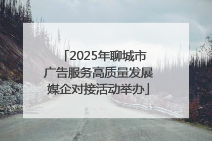 2025年聊城市广告服务高质量发展媒企对接活动举办