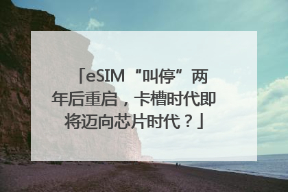 eSIM“叫停”两年后重启，卡槽时代即将迈向芯片时代？